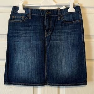 Jean mini-skirt